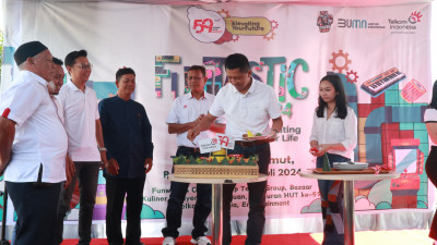 Witel Sumut Rayakan HUT Telkom Ke-59 Dengan Tema Funtastic Day 2024